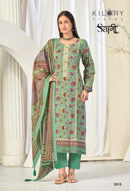 Kilory sajni cotton dress material wholesale in borivali